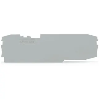 WAGO Abschluss- und Zwischenplatte 1 mm dick grau 2006-8691