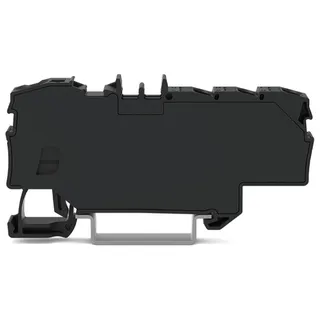WAGO Verteilerklemme mit Betätigungsöffnung 1 x 6 mm? / 6 x 1,5 mm? schwarz 2006-8035