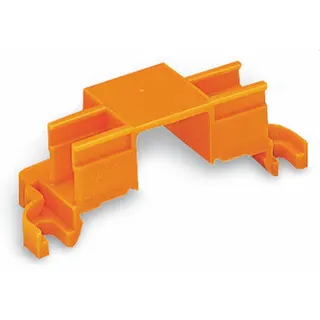WAGO Befestigungsadapter 243-112 4-Steckplätze orange