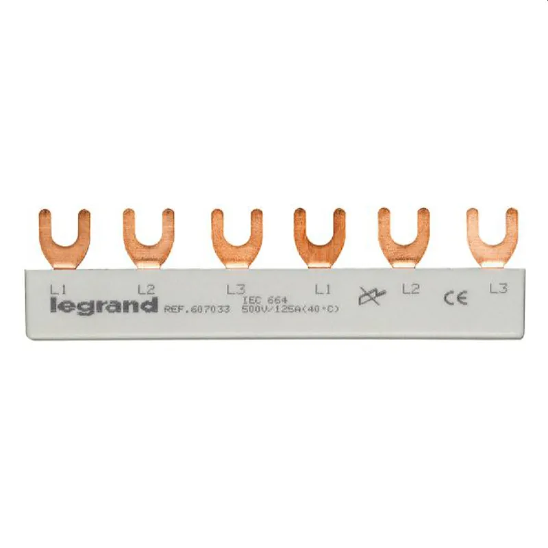 Legrand Kammschiene 607033 kompakt 3P 6TE