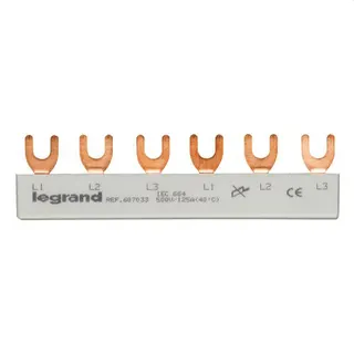 Legrand Kammschiene 607033 kompakt 3P 6TE
