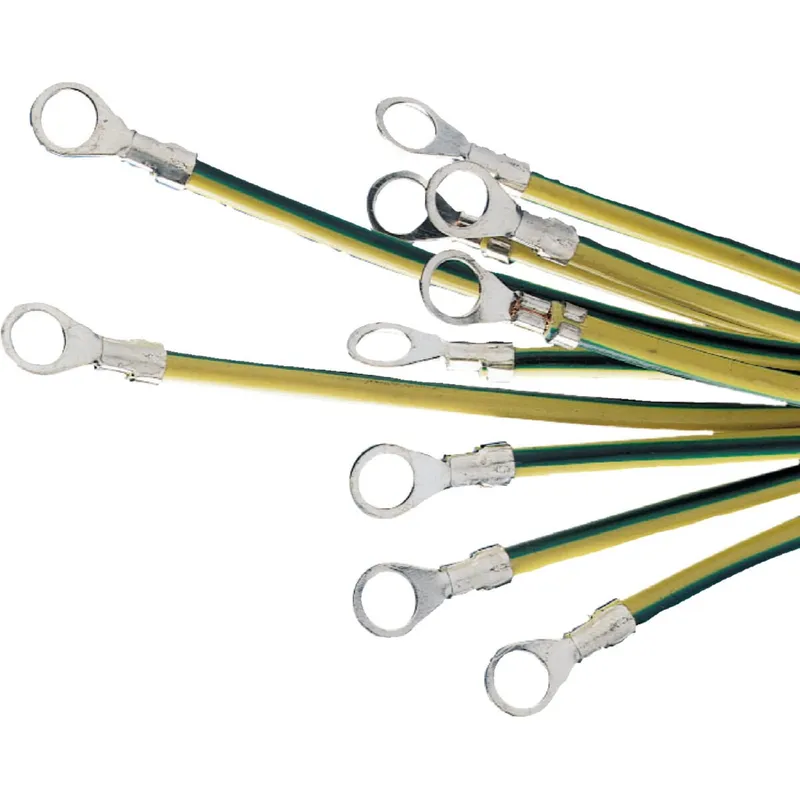 Schneider Electric Erdungsader 6qmm L: 130mm ösenloch 6,4mm 10 NSYEL136D6