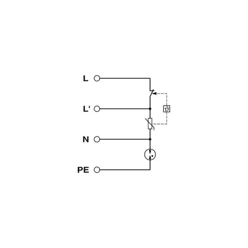 Phoenix Contact Überspannungsableiter BLT-T2-1S-320-UT Typ2