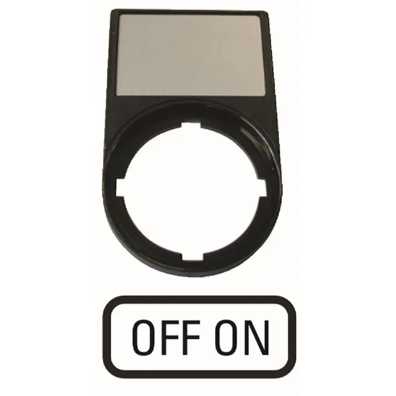 EATON Electric Träger + Schild M22S-ST-GB10 OFF ON