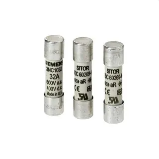 Siemens Zylindersicherungseinsatz 63A 660V AC/700V DC 3NC2263