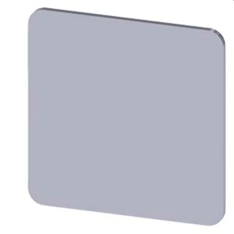 Siemens Bezeichnungsschild 27x27 silber 3SU1900-0AE81-0AA0