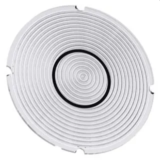 Siemens Einlegeschild rund milchig Symbol O 3SU1900-0AB71-0QA0