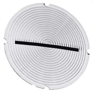 Siemens Einlegeschild rund milchig Symbol Abnahme minus 3SU1900-0AB71-0QY0