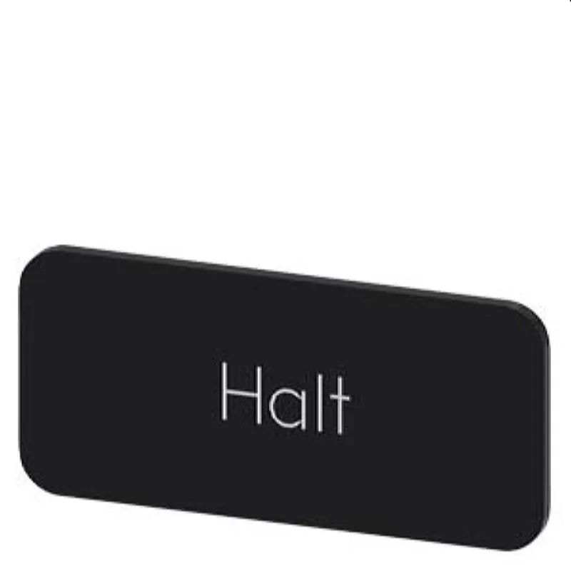 Siemens Bezeichnungsschild 12,5x27 Halt 3SU1900-0AC16-0AK0