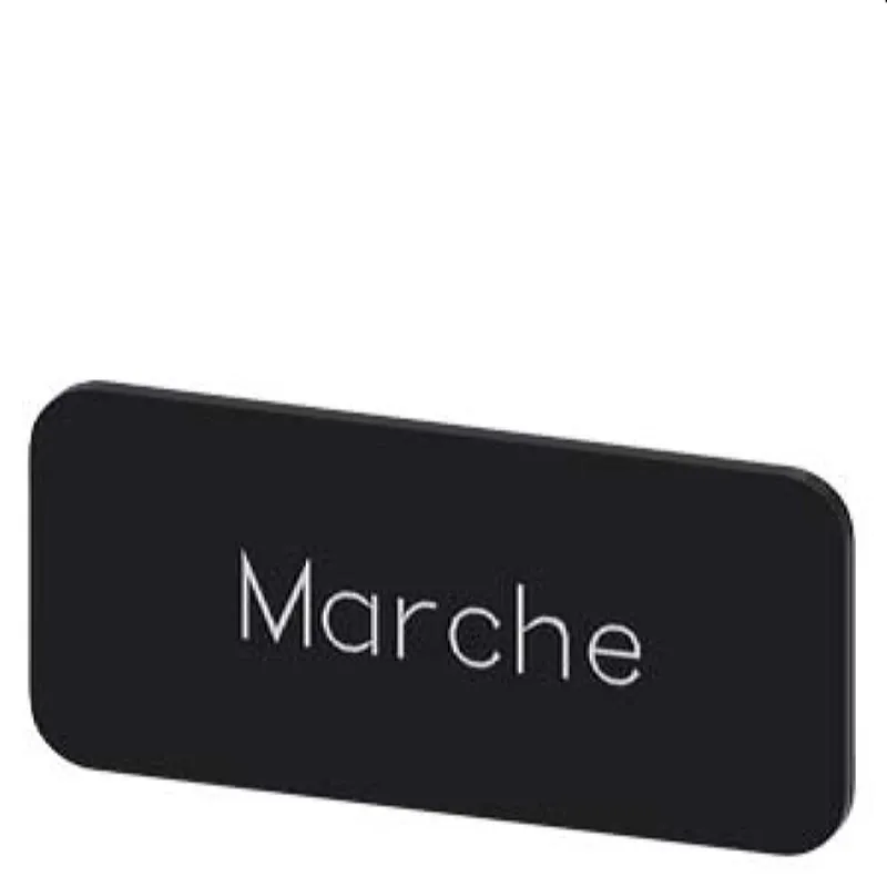 Siemens Bezeichnungsschild 12,5x27 Marche 3SU1900-0AC16-0GA0