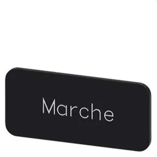 Siemens Bezeichnungsschild 12,5x27 Marche 3SU1900-0AC16-0GA0