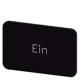 Siemens Bezeichnungsschild 17,5x27 Ein 3SU1900-0AD16-0AB0