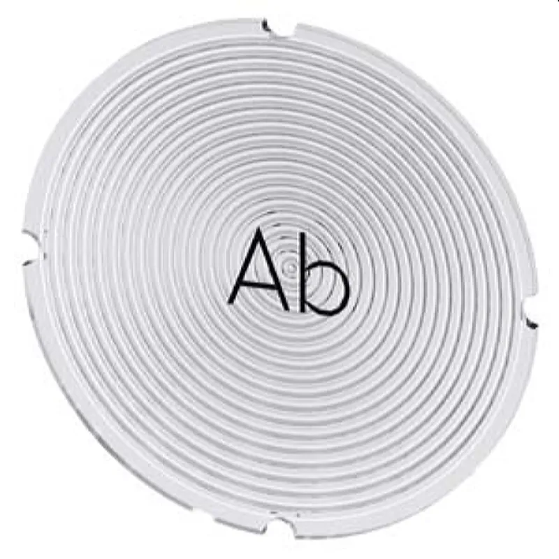 Siemens Einlegeschild rund milchig Symbol Ab 3SU1900-0AB71-0AE0