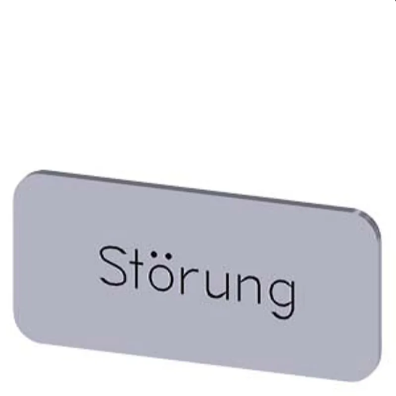 Siemens Bezeichnungsschild 12,5x27 Störung 3SU1900-0AC81-0AQ0