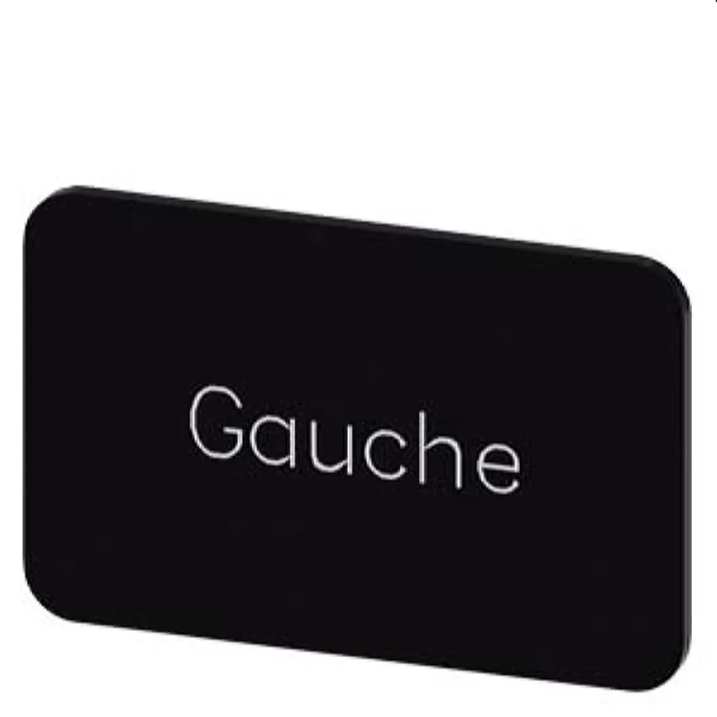 Siemens Bezeichnungsschild 17,5x27 GAUCHE 3SU1900-0AD16-0GH0