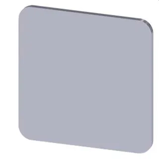Siemens Bezeichnungsschild 22x22 silber 3SU1900-0AF81-0AA0