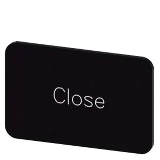 Siemens Bezeichnungsschild 17,5x27 Close 3SU1900-0AD16-0DX0