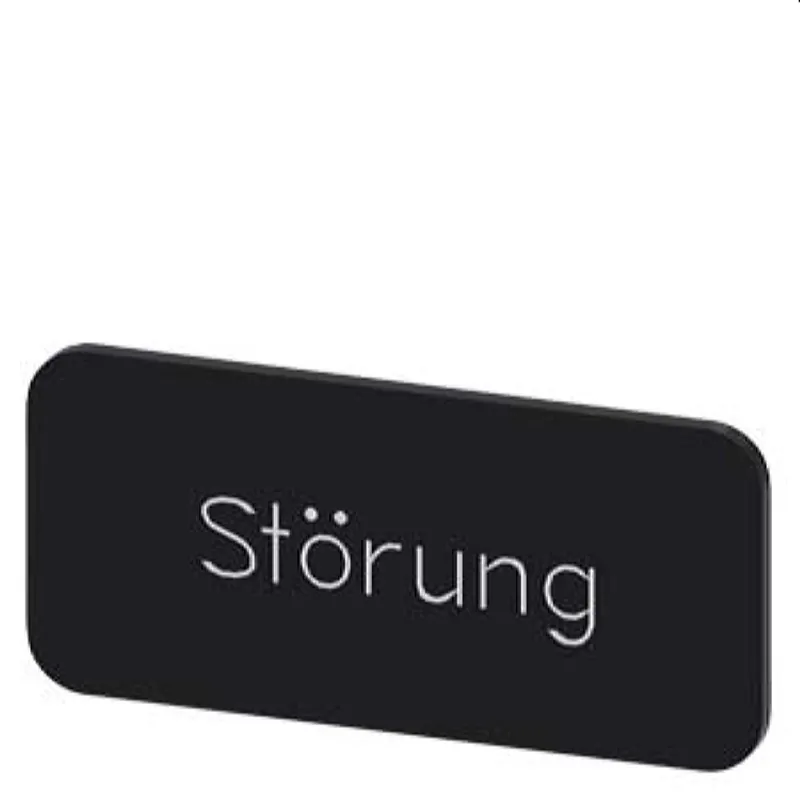 Siemens Bezeichnungsschild 12,5x27 Störung 3SU1900-0AC16-0AQ0