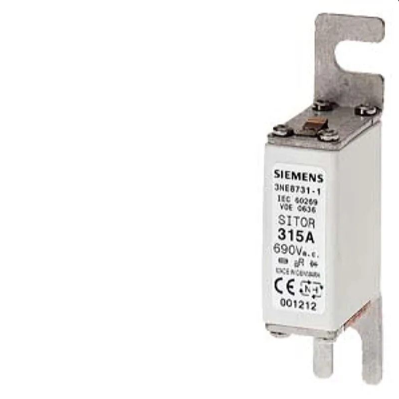 Siemens SITOR-Sicherungseinsatz 250A AC690V DC700V Gr. 000 3NE8727-1