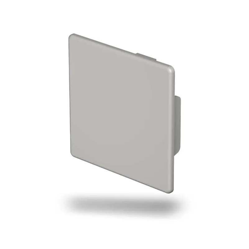 OBO Endstück WDK HE60060GR 60x60mm steingrau