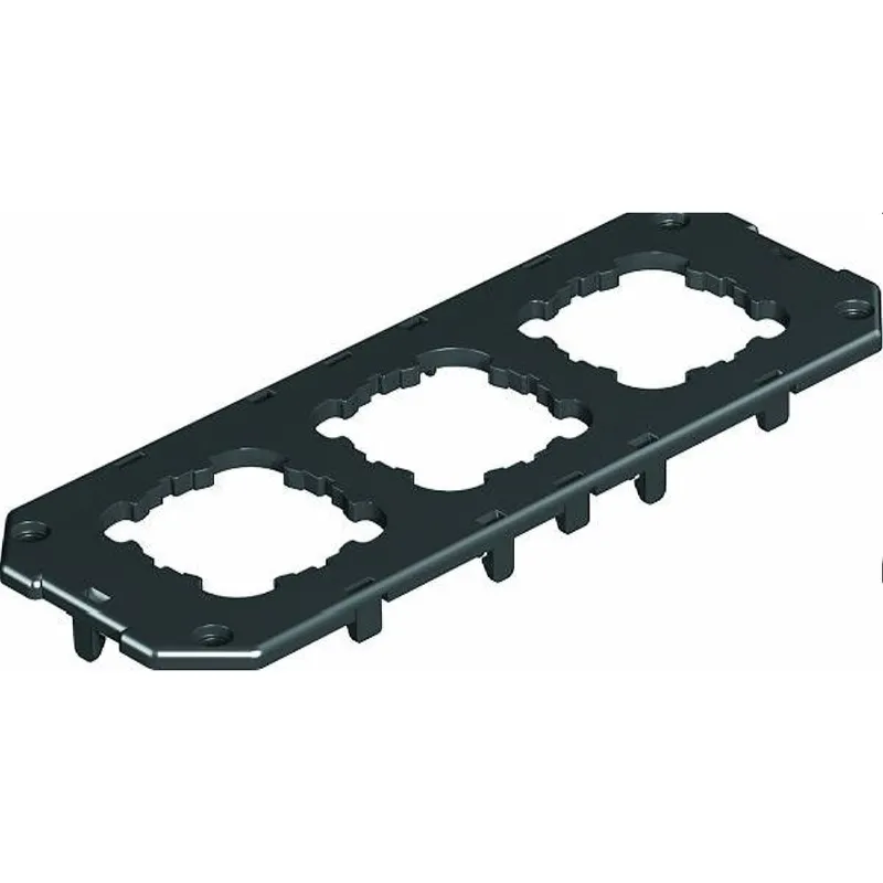 OBO Gb-Abdeckplatte GB3P2 (30326E) 3fach L: 208mm