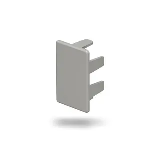OBO Endstück WDK/HE 25040 25x40mm grau