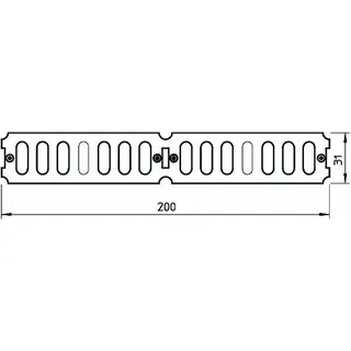 OBO Längs- und Winkelverbinder RWVL 35 FT für Kabelrinne horizontal – Bild 2