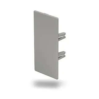 OBO Endstück WDK/HE 60130 60x130mm steingrau