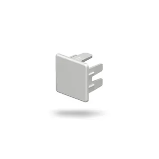 OBO Endstück WDK/HE 25025 25x25mm lichtgrau