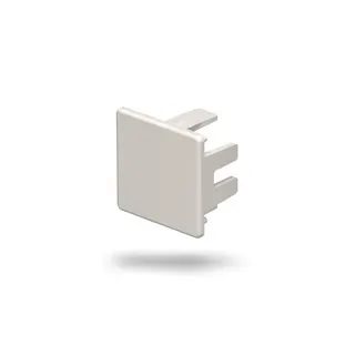OBO Endstück WDK/HE 30030 30x30mm cremeweiss