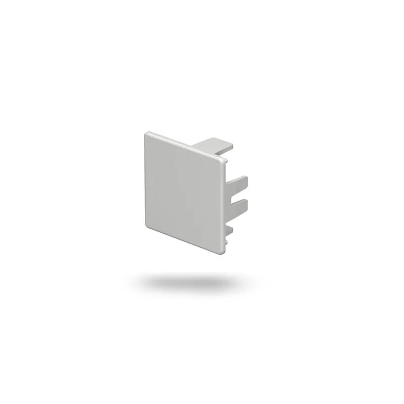 OBO Endstück WDK/HE 40040 40x40mm lichtgrau