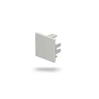 OBO Endstück WDK/HE 40040 40x40mm lichtgrau