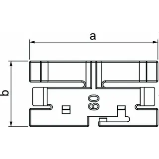 OBO Oberteilklammer OTK H60 halogenfrei reinweiss – Bild 2