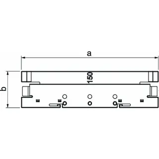 OBO Oberteilklammer OTK H150 halogenfrei reinweiss – Bild 2