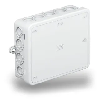 OBO Kabelabzweigkasten A 18 125x100x38 lichtgrau