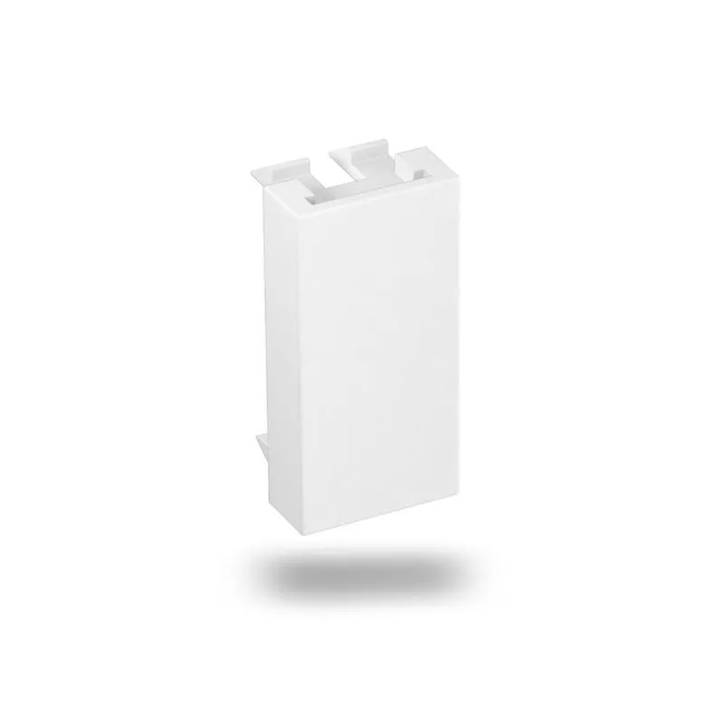 OBO Blinddeckel BD45 1/2 Modul reinweiss 45x22,5mm