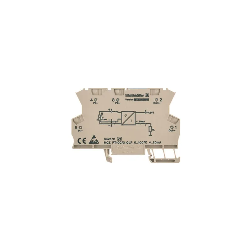 Weidmüller RTD-Wandler MCZ PT100/3 CLP 0...200C 8473010000 10 STK