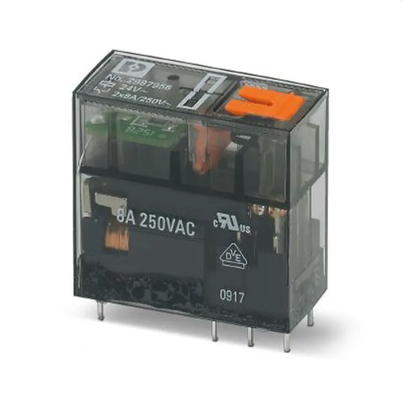 Phoenix Contact Einzelrelais REL-MR- 24AC/21-21/MS steckbar 24V AC