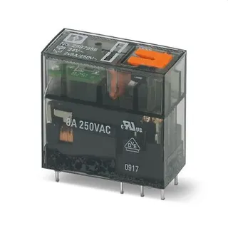 Phoenix Contact Einzelrelais REL-MR- 24AC/21-21/MS steckbar 24V AC