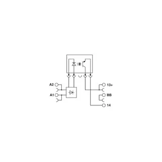Phoenix Contact Solid-State-Relaismodul PLC-OPT- 24DC/ 24DC/2/ACT
