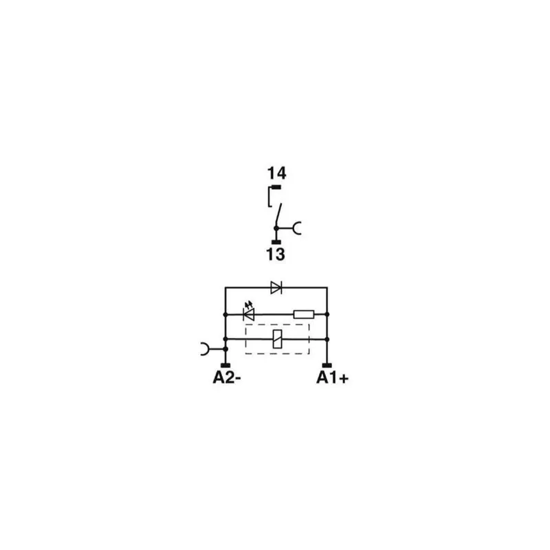 Phoenix Contact Relaissockel RIF-0-BPT/1