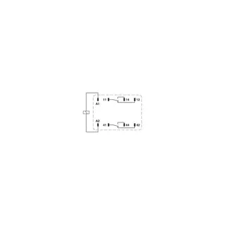 Phoenix Contact Einzelrelais REL-IR2/LDP- 24DC/2X21 steckbar 24V DC
