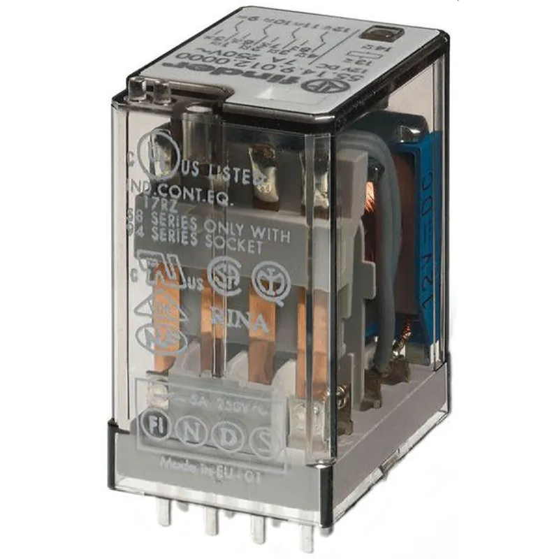 Finder Miniatur-Industrie-Printrelais 4 Wechsler 7 A Spule 110 V AC
