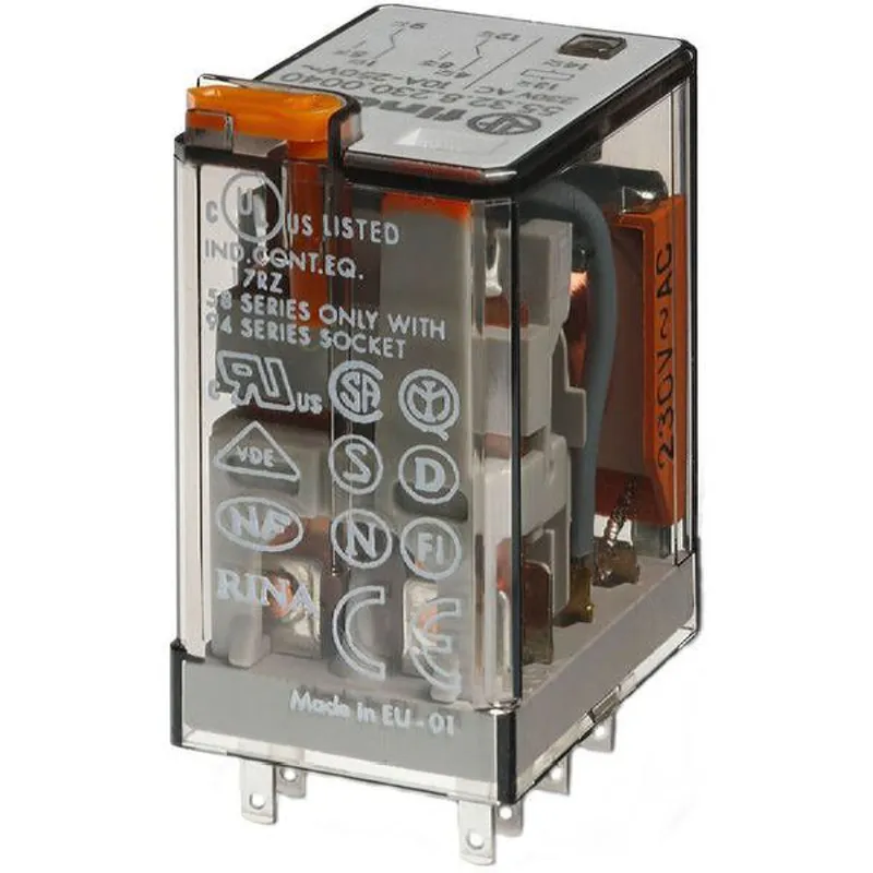 Finder Miniatur-Industrie-Steckrelais 55.32.8.024.0050 10 STK