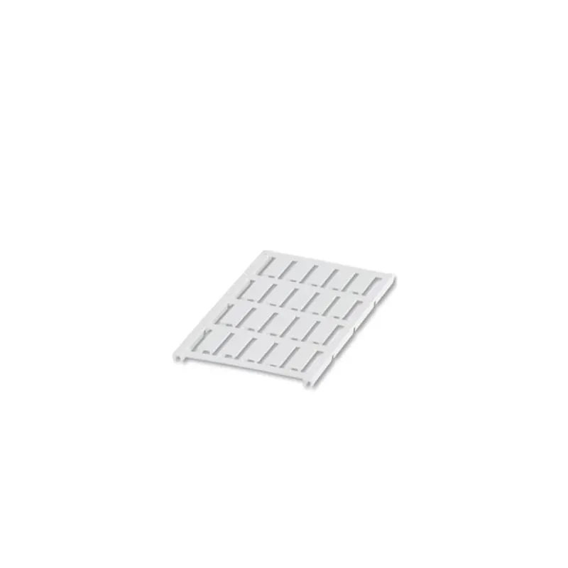 Phoenix Contact Einrastschildchen UC-EM (20X9) weiss unbeschriftet