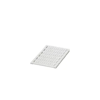 Phoenix Contact Einrastschildchen UCT-EM (5X10) weiss unbeschriftet