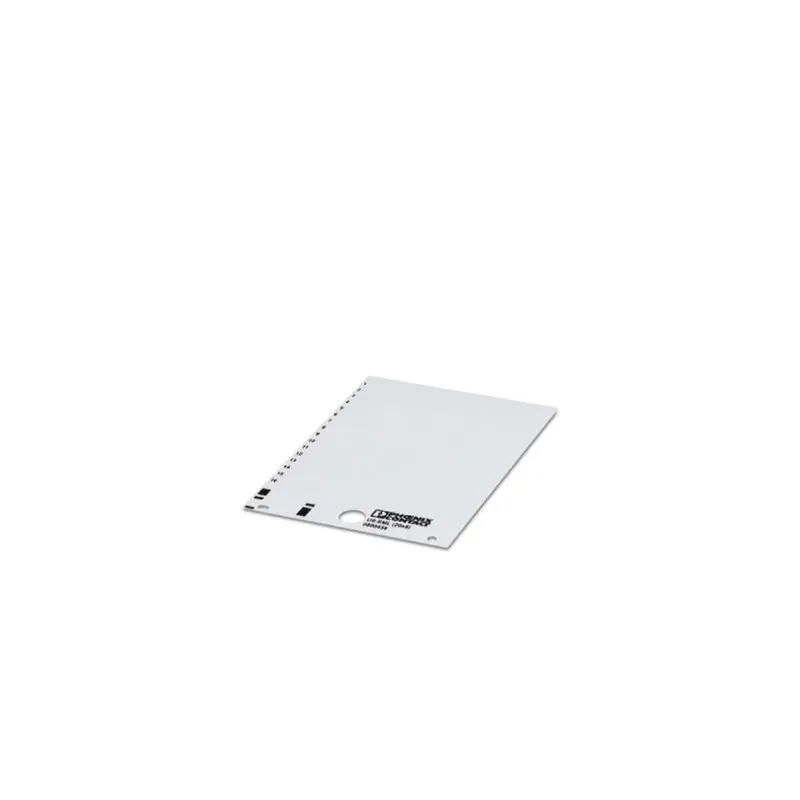 Phoenix Contact Etikett US-EML (17,5X8) weiss unbeschriftet
