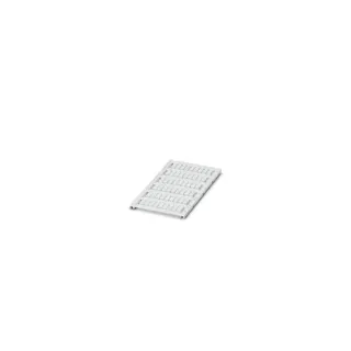 Phoenix Contact Einrastschildchen UCT-EM (6X10) weiss unbeschriftet