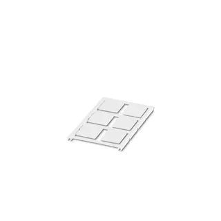 Phoenix Contact Kunststoffschild UC-EMLP (27X27) weiss unbeschriftet