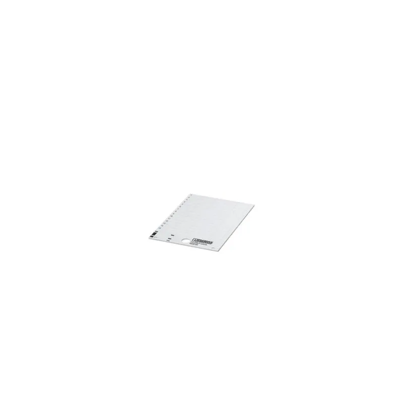 Phoenix Contact Kunststoffschild US-EMLP (15X5) weiss unbeschriftet
